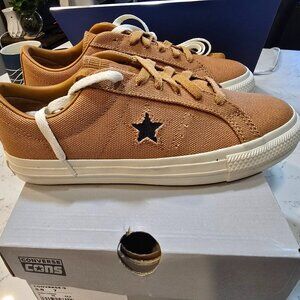 Converse One Star Pro OX NEW A06805C Raw Sugar Women's Size 7 Skateboarding